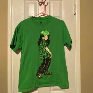 Billie Eilish Anime Tee